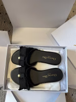 Dior 2025 Bow - Pearl Flat Slippers - Image 4