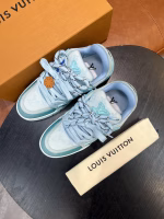 Louis Vuitton Trainer Couple's Retro Basketball Sneakers - Image 3