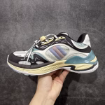 GUCCI Leather Round-Toe Drawstring Low-Top Lifestyle Casual Sneakers - Image 4