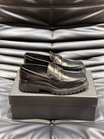 Prada thick-soled formal casual leather shoes - Image 4