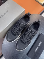 Giorgio Armani New Spring-Summer High-Elastic Flyknit Casual Sports Shoes for Men - Image 2