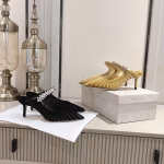 Jimmy Choo Exclusive Diamond Chain High-Heeled Shoes - Image 2