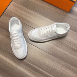 Hermès men's casual shoes with H totem canvas - Image 4