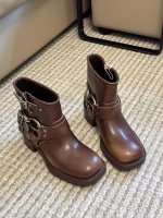 Miu Miu Popular Knee-High Riding Boots in Classic Colors - Image 8