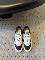 Miu Miu Women's 2025 Spring-Summer New Runway Trainer Casual Shoes - Image 4