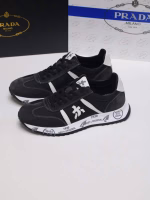 PRADA high-quality suede with fabric sports casual shoes - Image 3