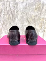 Salvatore Ferragamo Men's Formal Business Leather Shoes - Image 6