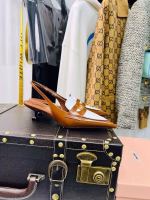 Miu Miu 2022 Spring-Summer Runway Penny Kitten Heels - Image 4