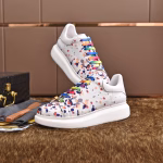 Gucci little bee painted handcrafted men's shoes - Image 3