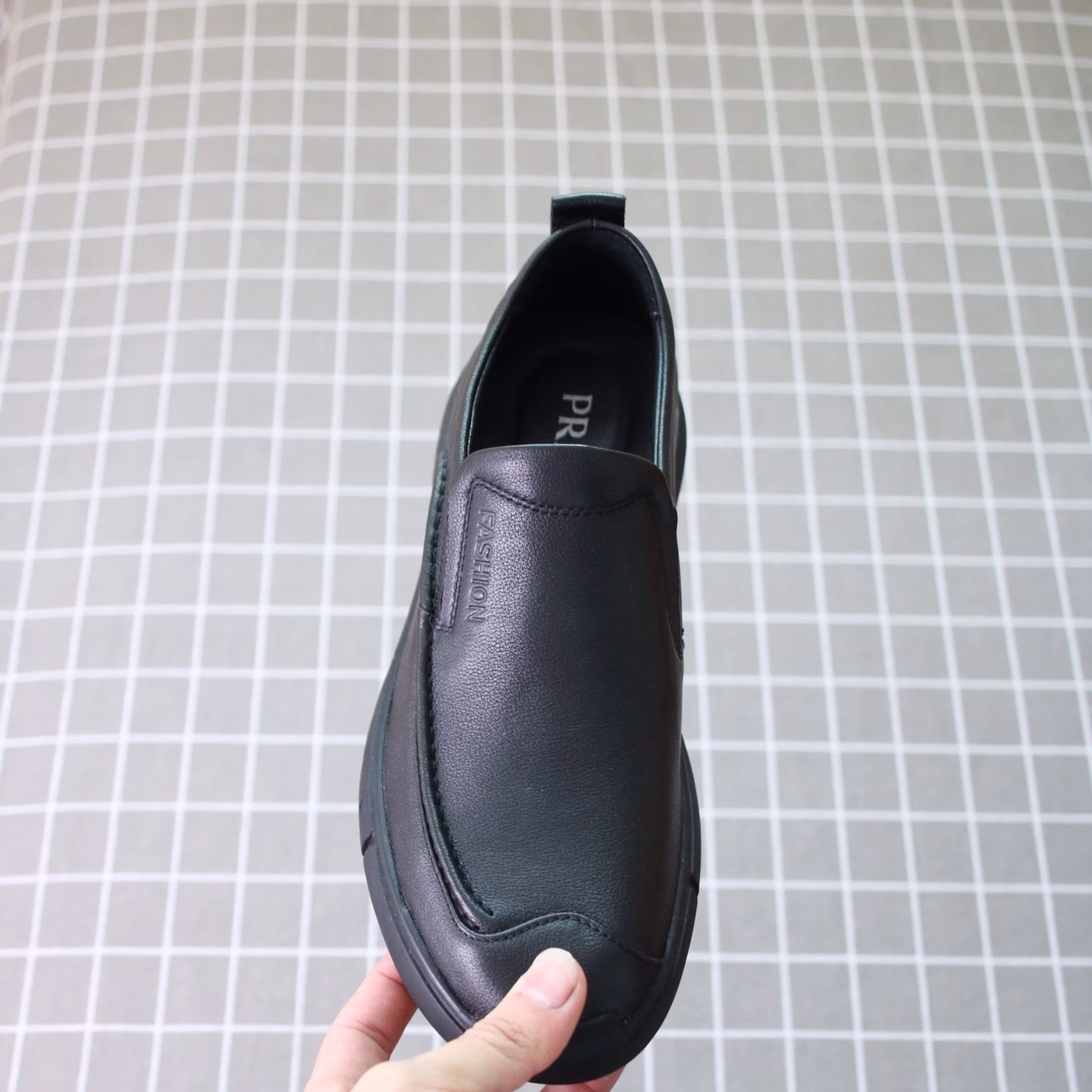 2 PRADA soft-soled and soft-surfaced calfskin casual shoes - Image 1