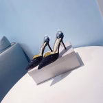 Jimmy Choo Spring/Summer Crystal Chain High-Heeled Shoes