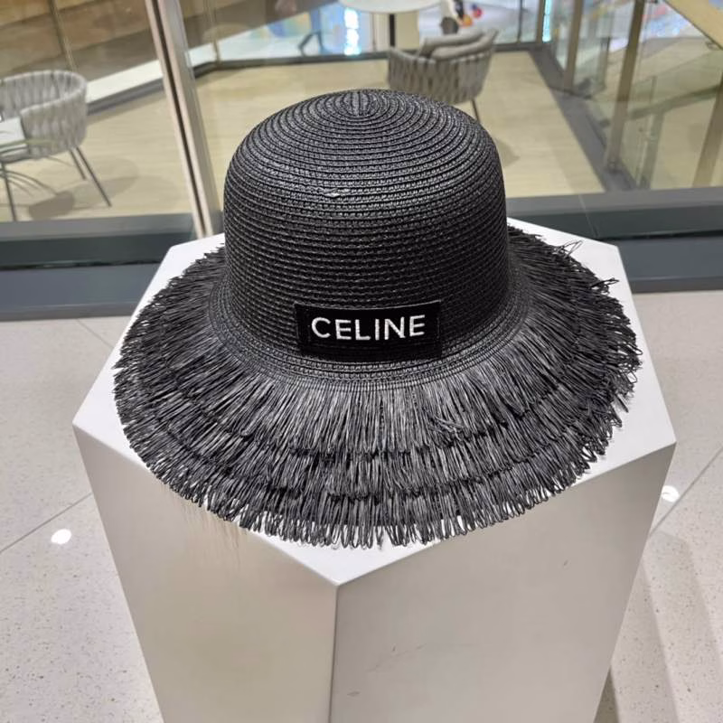 2 Celine 2022 Summer New Style Straw Hat - Image 1