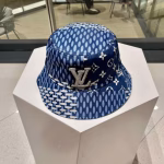 LV (Louis Vuitton) 2022 Reversible Bucket Hat - Image 3