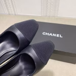 Chanel Classic Color-Block High Heels for Spring and Summer - Image 4