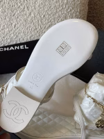 Chanel Stunning White Sandals for Women – Spring & Summer Collection - Image 8