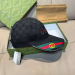 Gucci New Style Original-Grade Baseball Cap with Double G Web - Image 3
