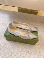 Jimmy Choo 2024 New Color Sequin Collection Flats - Image 5