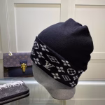 LV Original Single Double-Layer Wool and Cashmere Knit Hat