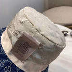Gucci 2021 Denim Jacquard Bucket Hat - Image 7