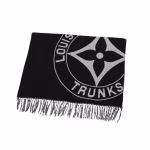 LV Louis Vuitton Lock and Keys Women's Scarf - Image 6