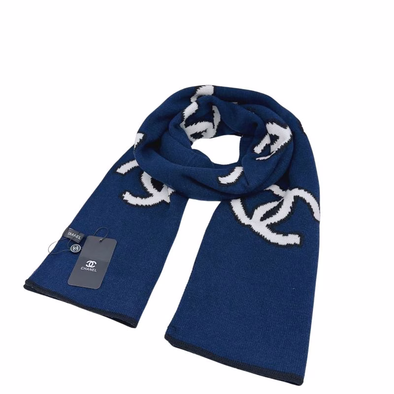 2 CHANEL Mesh Double-Sided Scarf - Image 1