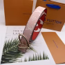 LV Louis Vuitton Women's Limited-Edition Belt with Heart Buckle - Image 4
