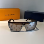 LV Louis Vuitton "Big Shot Aura" Sunglasses - Image 3
