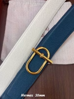 Hermès Epsom Double-Sided Calfskin Men's Belt - Image 4