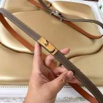 Hermès Kelly Double-sided Top Grain Original Leather Replica Women's Belt - Image 3