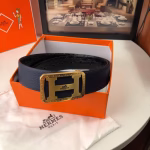 Hermès Men's Eyelet Belt - Image 3