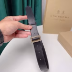 Burberry pin buckle women's belt with Swarovski crystals