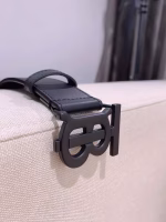 Burberry New Arrival: Men's Belt Made of Imported Calfskin - Image 2