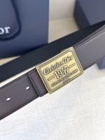 Dior Men's 3.5cm Double-sided Belt - Image 9