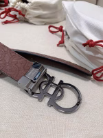 Ferragamo 3.5cm High-end Custom-made Men's Belt - Image 7