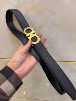 Ferragamo Deer Leather Men's Belt - Image 4