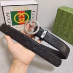 Gucci Double G Logo Belt