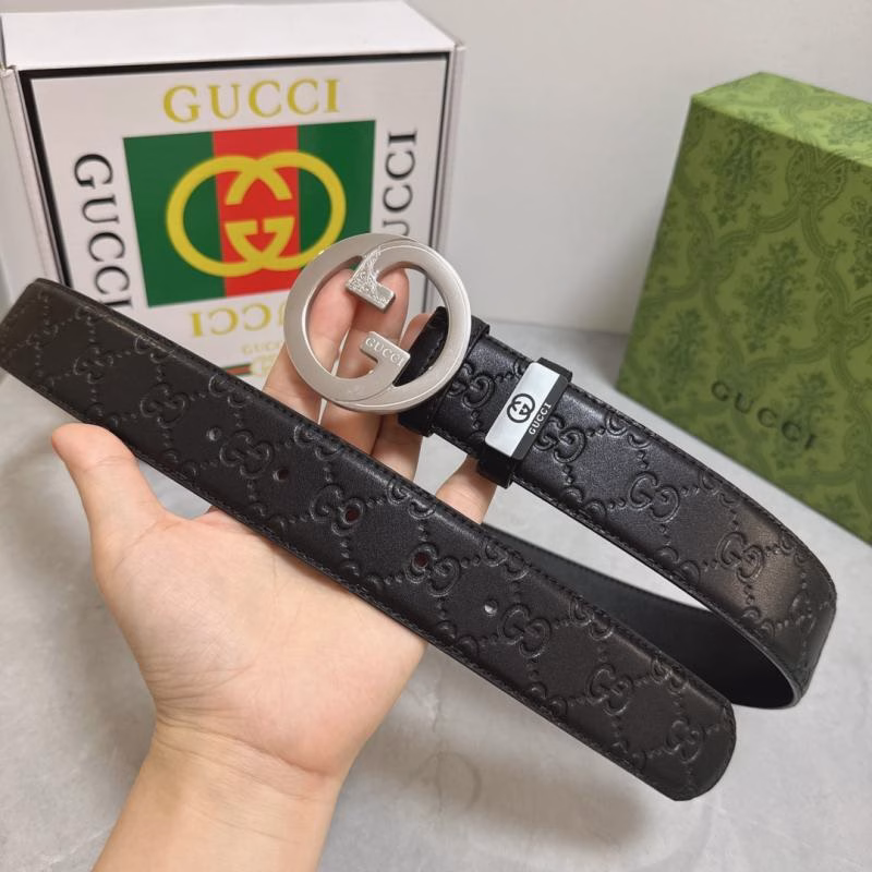 2 Gucci Double G Logo Belt - Image 1