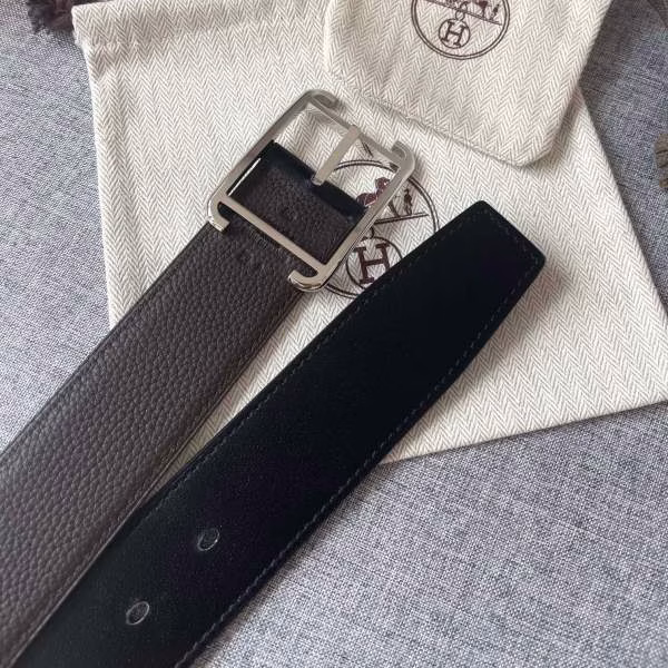 2 Hermès Men's Belt - Image 1