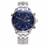 Diver 300M Seamaster Steel Chronograph Watch