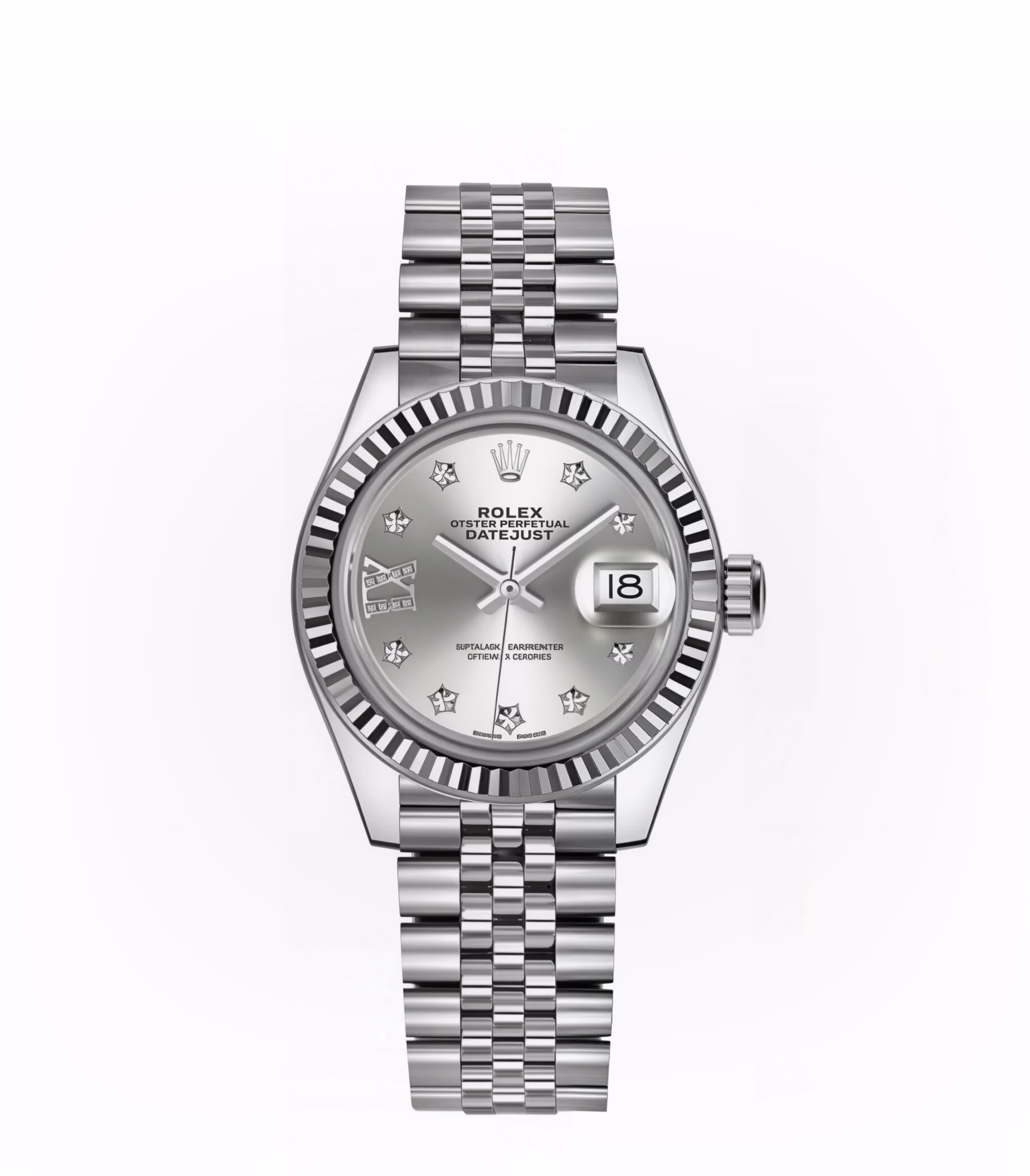29. Rolex Datejust Silver Jubilee Replica - Image 1