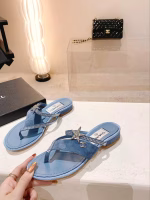 Chanel 2022 Spring/Summer New Star-shaped Rhinestone "Mier" Thong Sandals - Image 3