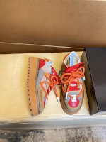 Dolce&Gabbana Unisex Multicolor Patchwork Sneakers - Image 3