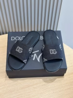 Dolce&Gabbana Men's Calfskin Slippers - Image 4