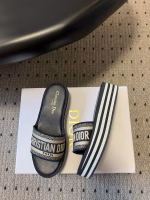 Dior 2025 Spring/Summer Platform Thick-Soled Strappy Sandals - Image 5