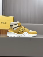 Fendi High-Top Flow Men's Casual Sports Shoes - Image 4