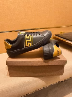 Versace classic black men's skate shoes - Image 4