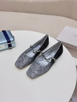 Jimmy Choo ROSALIA Chain-Embellished Ballet Mary Jane Flats - Image 3