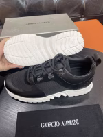 Giorgio Armani New Spring-Summer High-Elastic Flyknit Casual Sports Shoes for Men - Image 3