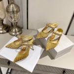 Jimmy Choo Exclusive Diamond Chain High-Heeled Shoes - Image 3