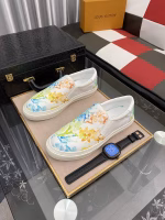 LV Louis Vuitton 2021 trendy canvas casual shoes - Image 2